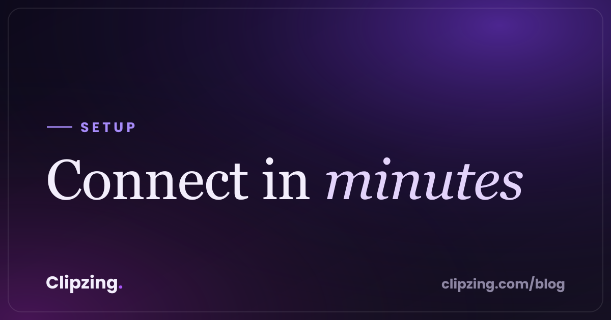 How to Connect Clipzing to Claude, ChatGPT, and Cursor (MCP Setup in 2 Minutes)